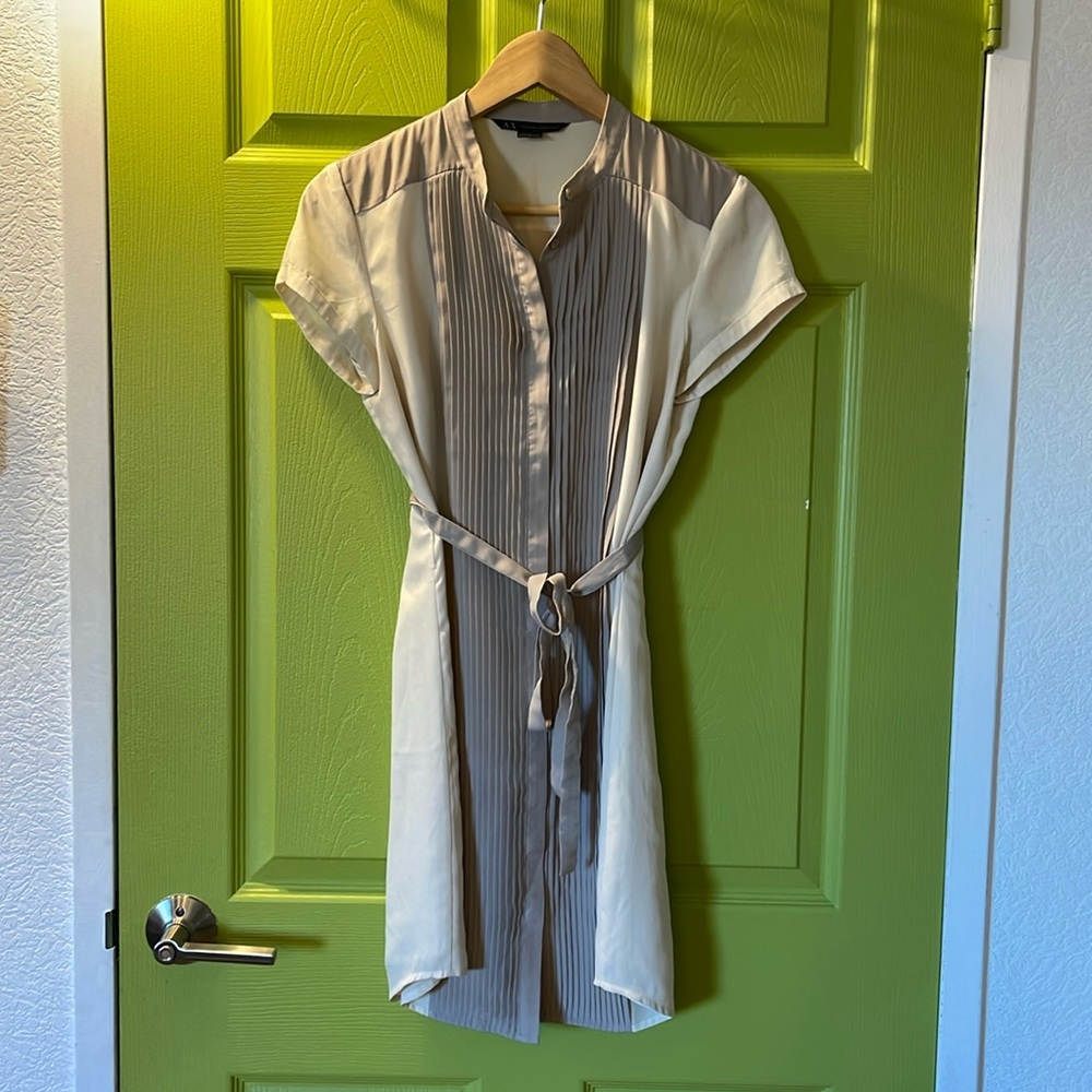 Armani Exchange Beige Dress - Size 2